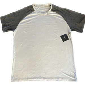 NWT 01. Algo Stitch Fix Men Tshirt XL Gray UV 40 Odor Resistant Dark Grey Sleeve